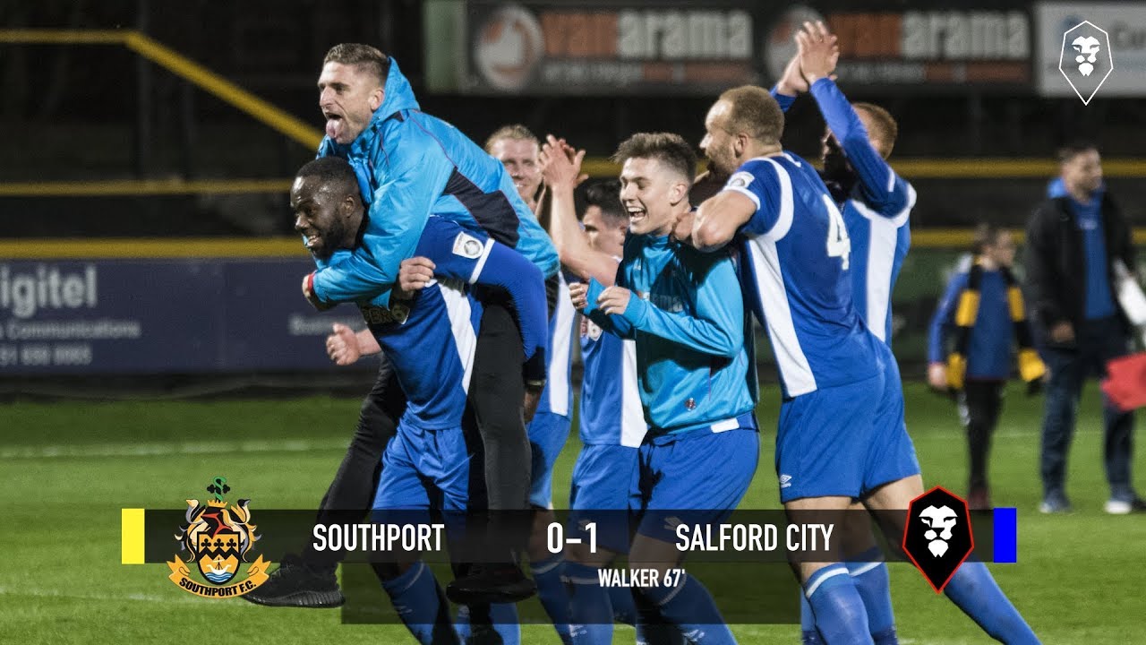 national league volley Southport 0-1 Salford City - National League North 17/04