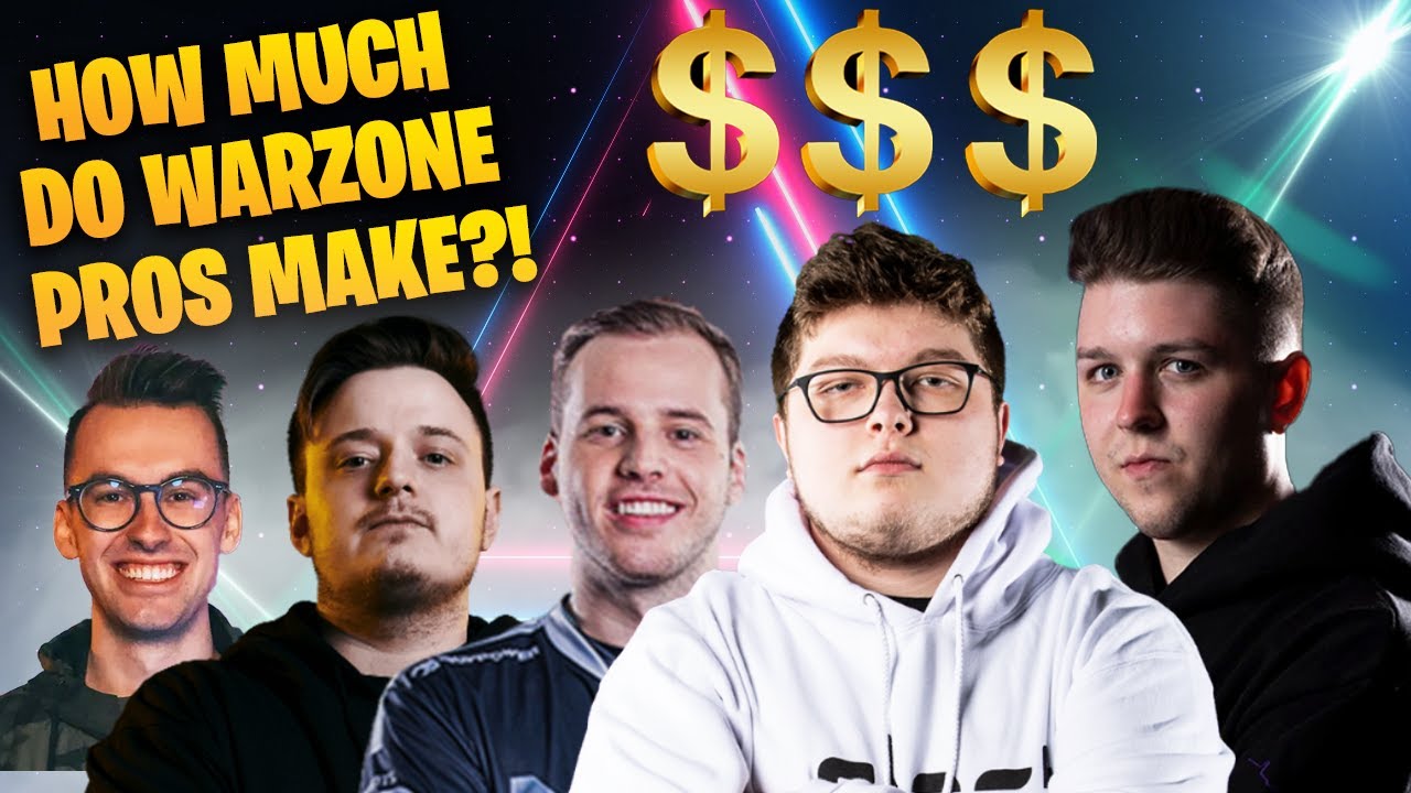 HOW MUCH MONEY Do The TOP PLAYERS Make in Warzone! (Call of Duty Warzone)