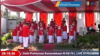 Download lagu 🔴 LIVE UPACARA DETIK-DETIK PROKLAMASI KEMERDEKAAN RI KE-76