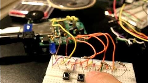 Wave shield + Arduino + 4 buttons