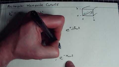 L16a---Rectangular Waveguide Cutoff