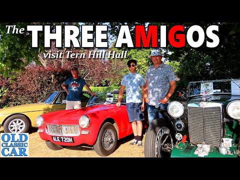 THREE GENERATIONS of MG and Owner visit the Tern Hill Hall meet