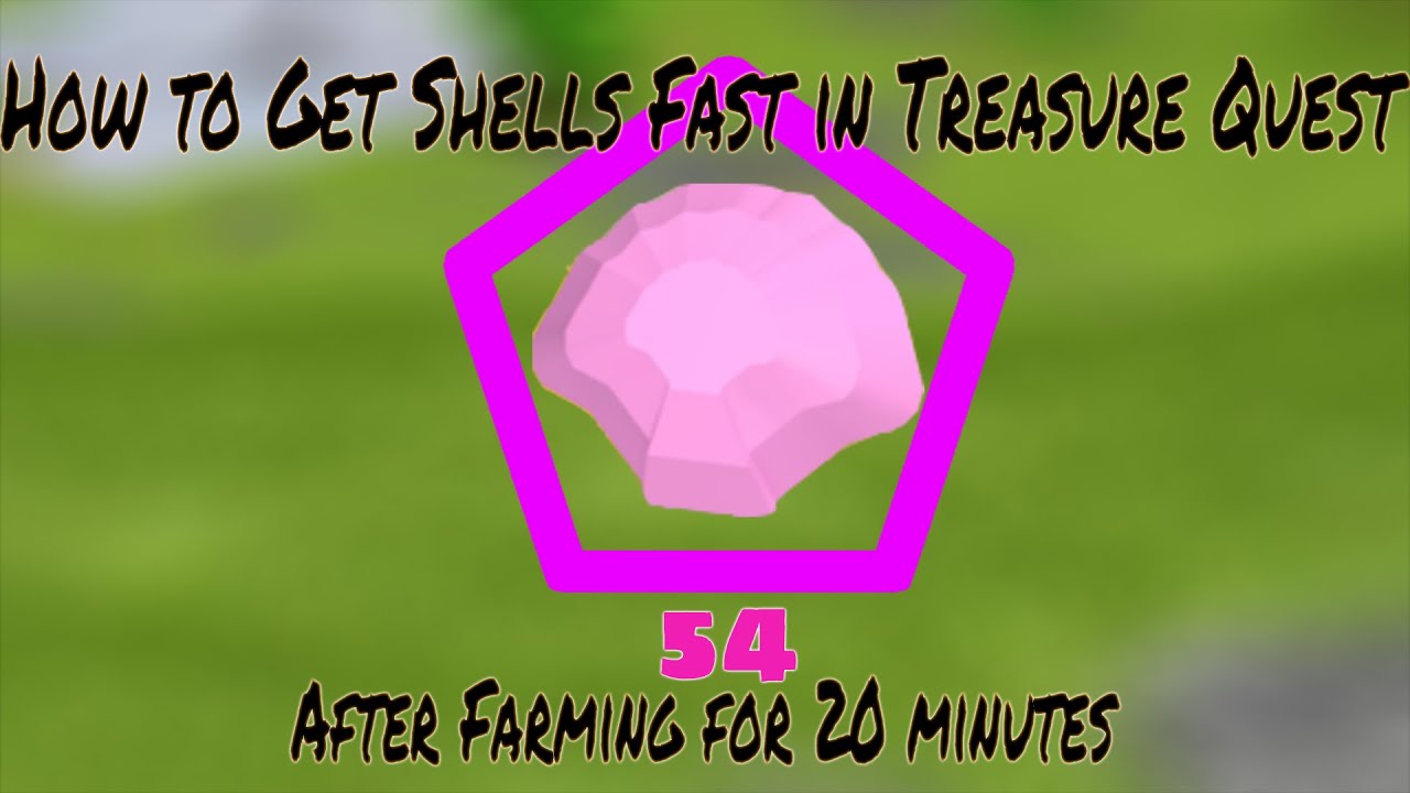 How To Get Shells Fast In Treasure Quest Recommended For High Ranks Roblox - roblox escape room game treasure cave