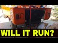 WILL IT RUN ? 62 vw single cab Cherry Picker  after engine installed?