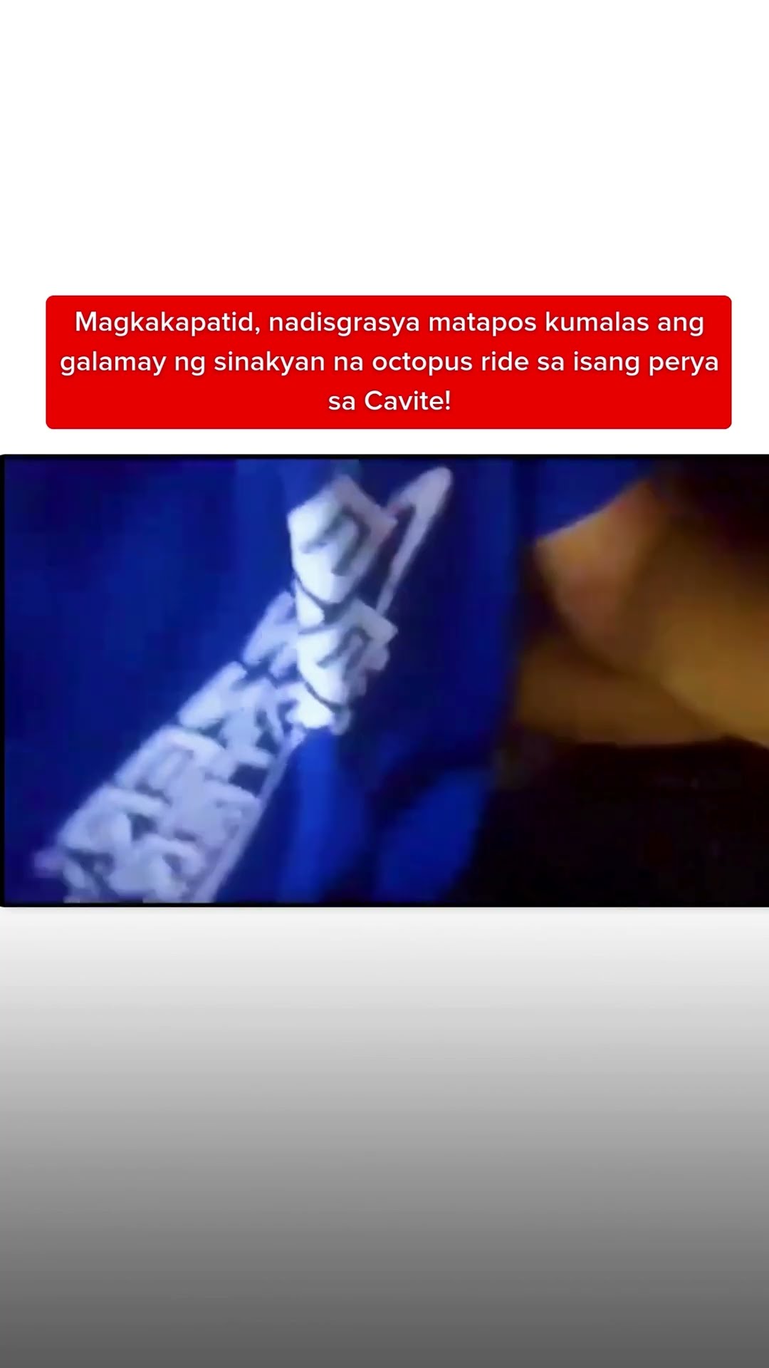 Magkakapatid, nadisgrasya matapos kumalas ang sinakyan na octopus ride! | Kapuso Mo, Jessica Soho