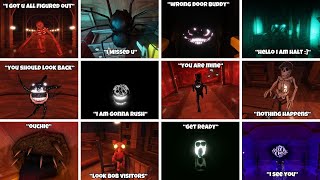DOORS APRIL FOOL UPDATE-All Jumpscares With Their Voicelines