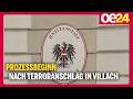 Prozessbeginn nach Terroranschlag in Villach