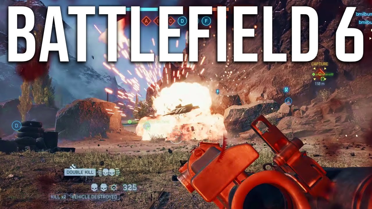 ROCKETS, TANKS & PURE CHAOS in BATTLEFIELD 6 - YouTube