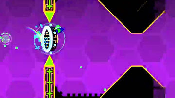 Geometry Dash- Custom level "Blast Processing" preveiw (2) (Waterflame Wave)