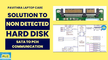 LAPTOP REPAIR - YOUR HARD DISK IS NOT DETECTED? HERE IS THE SOLUTION. SATA TO PCH COMMUNICATION