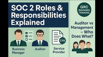 SOC 2 Roles and Responsibilities Explained | Auditor vs Management vs Service Org (Beginner Guide)