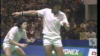 Badminton Yonex Cup Japan open 87 MD F 1st game 2/4