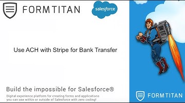 Use ACH with Stripe for Bank Transfer
