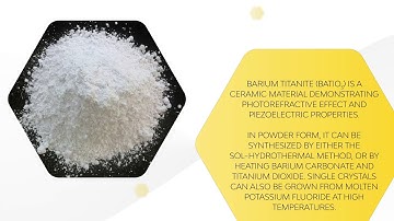 Barium Titanite | Properties, applications and available forms | Material spotlight
