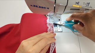 Don't worry if you don't know how to sew lace | 6 Necessary lace  Sewing techniques by Tale Handmade 8,012 views 13 days ago 7 minutes, 40 seconds