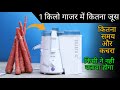 1 किलो गाजर में कितना जूस निकालेगी - Sujata Powermatrix Plus Juicer Mixer Grinder || Unboxing & Demo