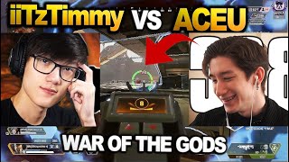 iiTzTimmy team vs ACEU team team in ranked |  HAL played with TIMMY ( apex legends )