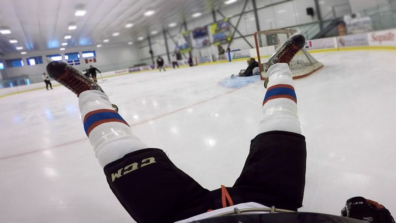 GoPro Ice Hockey TWIN DANGLES Le Complexe Sportif Guimond YouTube