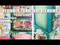 Furniture paint blending for beginners the most detailed on the planet  how i find inspo
