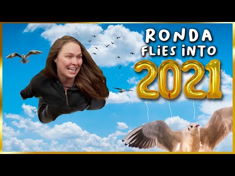 Ronda Rousey Flies Into The New Year! Thanks, Rowdy Ones!