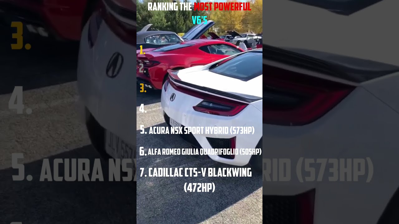Ranking The MOST POWERFUL V6 S