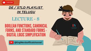 Boolean Functions, Canonical Forms, and Standard Forms - Digital Logic Simplification
