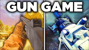 Beating Gun Game On 5 Custom Zombies Maps