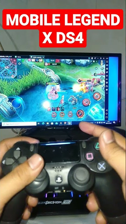 Tutorial Mobile Legends on PC Controller Aim Skills 