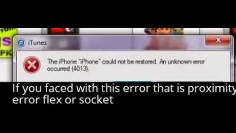 Easy Fix Error 4013 on all devices Apple Iphone 6 / 6s / 5 / 5S / Ipad