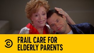 Frail Care For Elderly Parents | Two And A Half Men | Comedy Central Africa