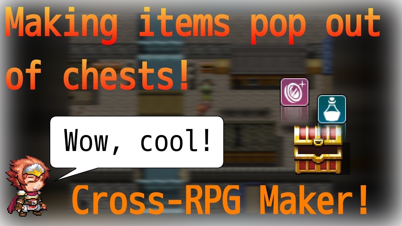 Making items come out of chests! YouTube