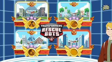 Transformers Rescue Bots: Disaster Dash Hero Run #283 | Griffin Rock is SAFE!