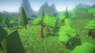 Low-poly forest pack - Trees & Plants - Unity 3D asset