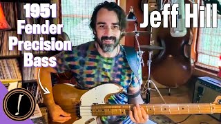 Jeff Hill (Chris Robinson Brotherhood) Plays A 1951 Fender Precision Bass | Let's Hear It