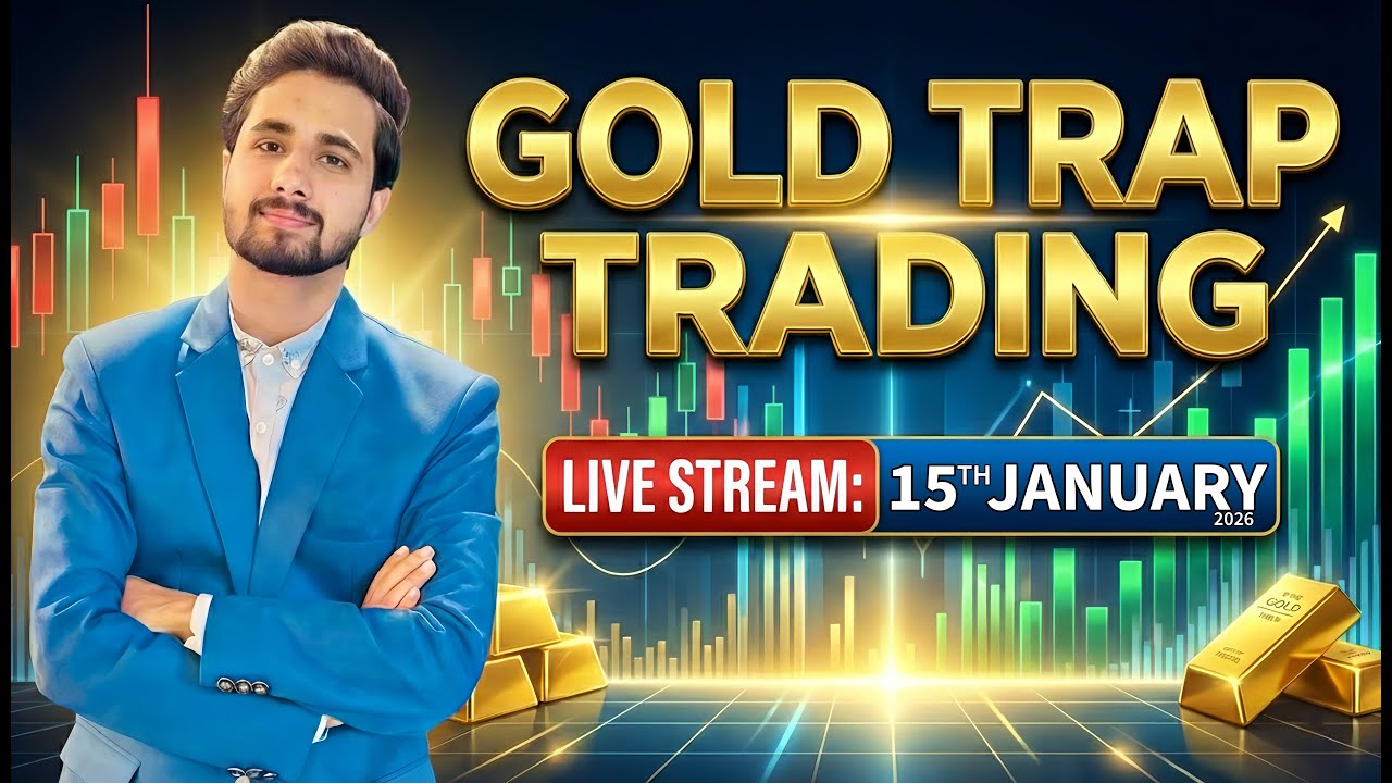 Unemployment Claims - Gold Live Trap Trading Analysis | 15th January 2026 | Trap Trader Talha