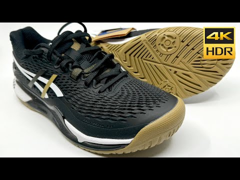 GEL-RESOLUTION9 ASICS×BOSS Asics Boss Gel Resolution 9 Clay White Gold | Running Shoes