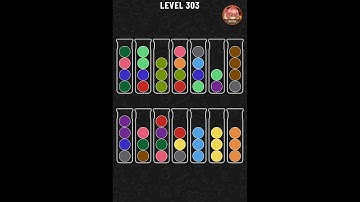 Ball sort Puzzle level 303