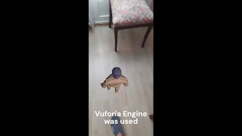 Ground Detection Demo using Vuforia Engine in Unity