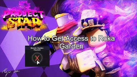 How to Get Head-Brando Gardener Quest and get the Keycard for Roka Garden in Project Star