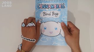 Paper diy ✨️ Sanrio Cinnamoroll blind bag unboxing~! ASMR