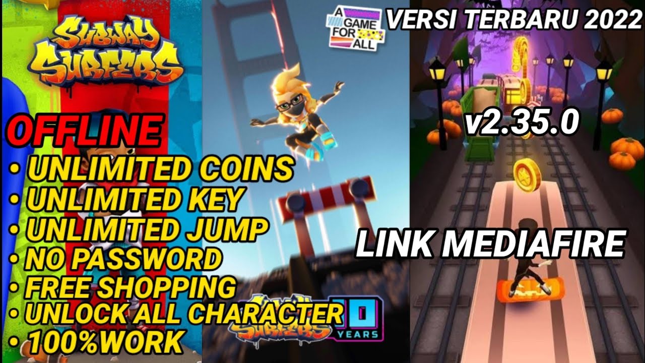 Download Download Subway Surfers V2.35.0 (MOD, Unlimited Coins/Keys) 2.35.0  APK - Unlimited Money Mod APK Download.