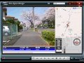 GPS搭載ビデオカメラドライブレコーダーBVR-01　自転車車載 2011-04-12-01 桜