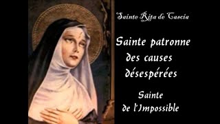 Demande de grâce à Sainte Rita