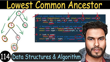 114 - Find Lowest Common Ancestor (LCA) of Two Nodes in Binary Tree - Code in C | Data Structure
