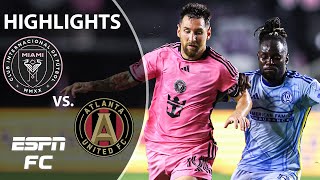 STUNNER IN MIAMI  Inter Miami vs. Atlanta United | MLS Highlights | ESPN FC