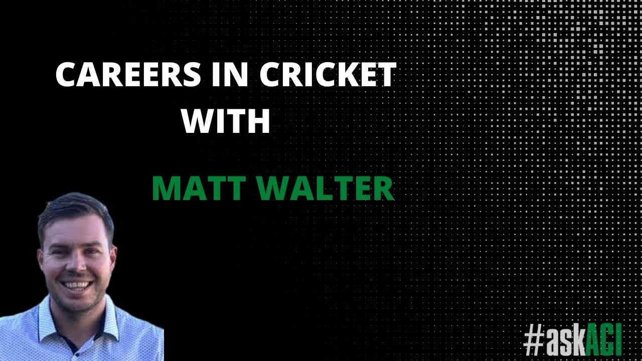 Career Pathways in Cricket