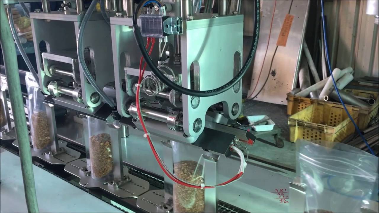 Standup Pouch Automatic Filling & Sealing Machine (SP9201B) YouTube