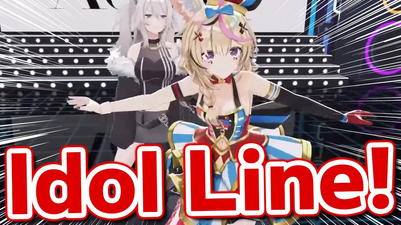 Polka panics and hides Botan making weird movement【Hololive】