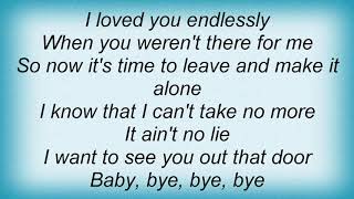 Further Seems Forever - Bye Bye Bye Lyrics