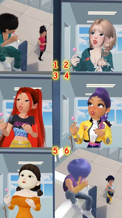 Which one is your fav 🍬 😋 #zepeto #tiktokviral #kpopdemonhuntersedit #animation #shortsyoutube #tren